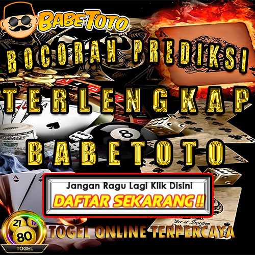 Pasaran Togel Online Terlengkap Dan Peluang Jackpot Yang Mudah Di Situs BABETOTO